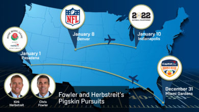 Photo of Herbie And Fowler’s 11-Day Dream Run Of College, NFL Games