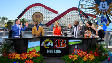 Photo of ESPN Goes to Disneyland Resort for Super Bowl LVI