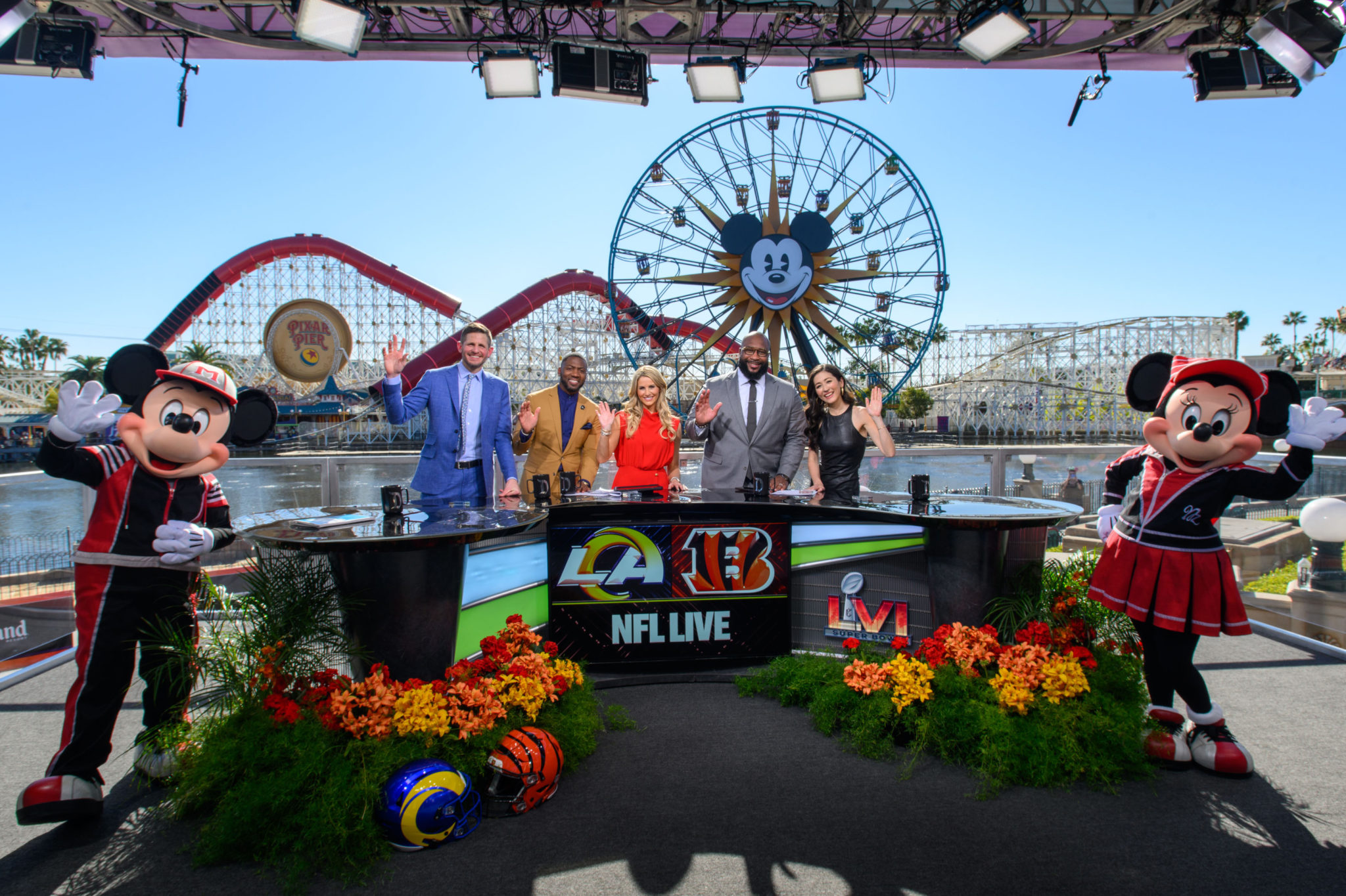 ESPN Goes to Disneyland Resort for Super Bowl LVI