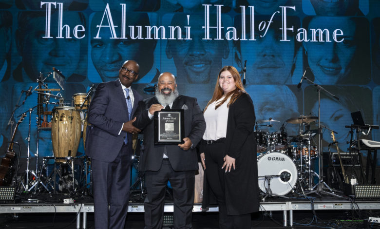 Photo of Michael Collins Inducted into the Boys & Girls Clubs of America Alumni Hall of Fame