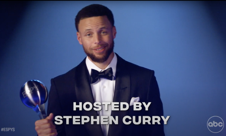 Photo of “Take 1” Stephen Curry Proves To Be A Natural At Shooting ESPYS Promotions