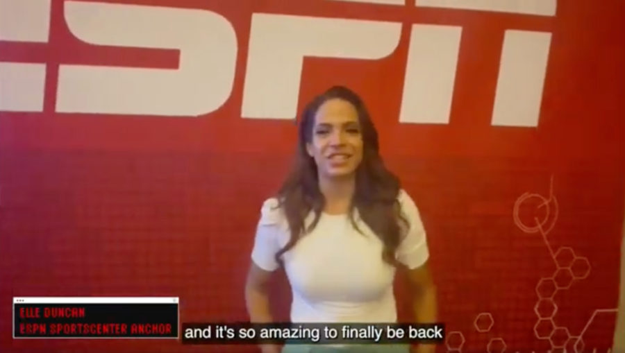 Networking, mentoring and career development are important, the SportsCenter anchor says, but so is the 