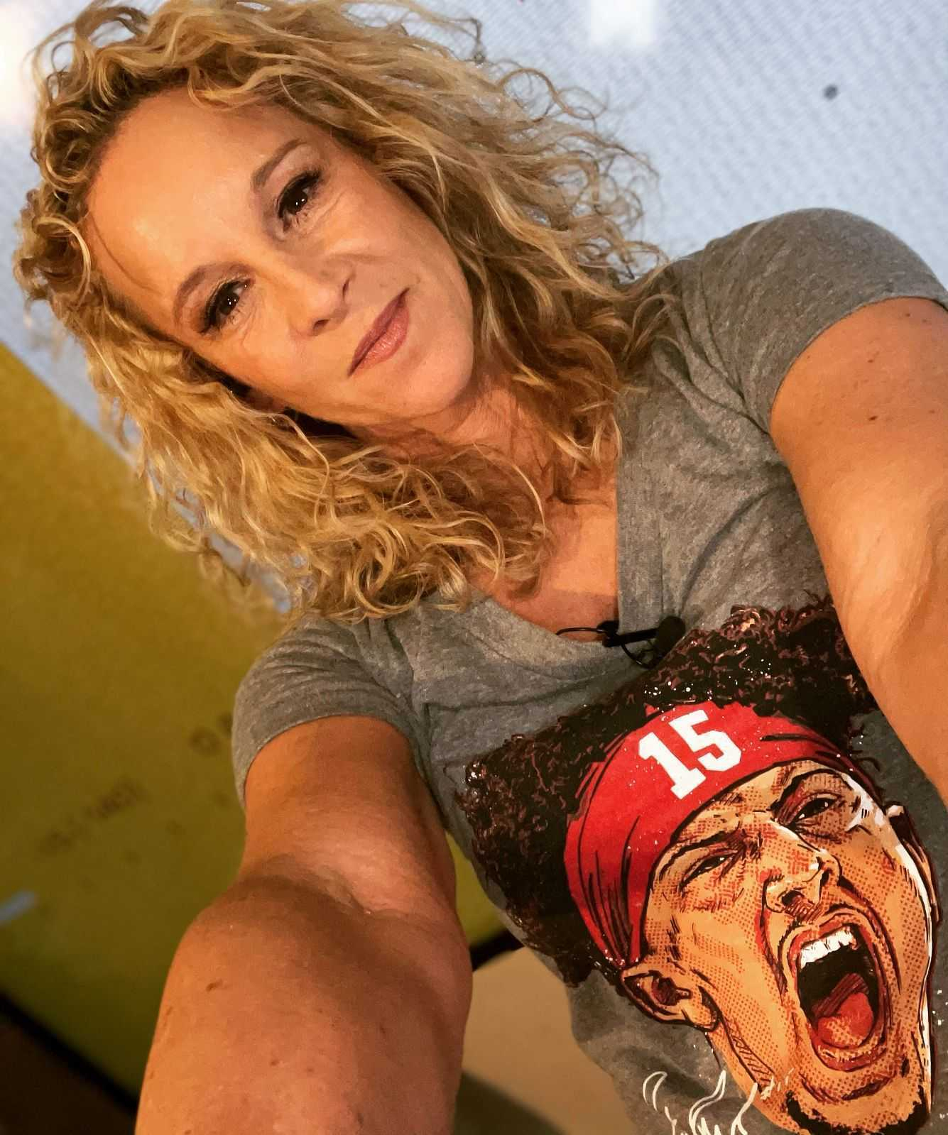 ESPN Sports Betting Analyst Anita Marks wears her picks on her sleeves