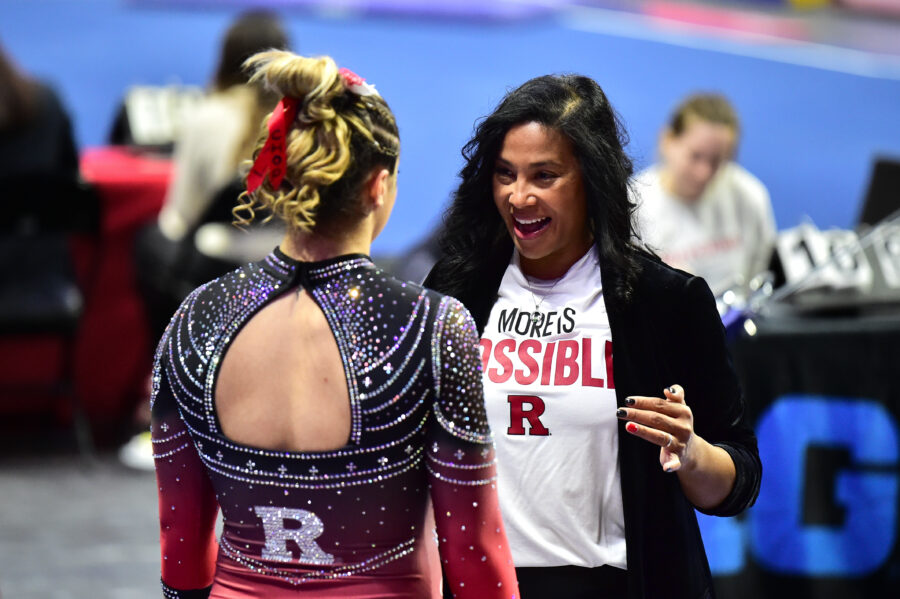 Salim-Beasley, the granddaughter of civil rights activist Reginald Hawkins, makes strides in diversifying gymnastics at every level. ESPN content associate Alyssa Haduck discusses what inspired her storytelling