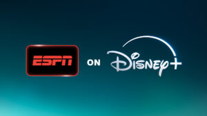 ESPN on the Disney+ logo