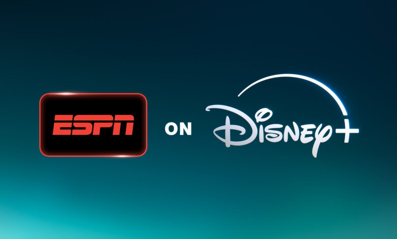 ESPN on Disney+ Logo