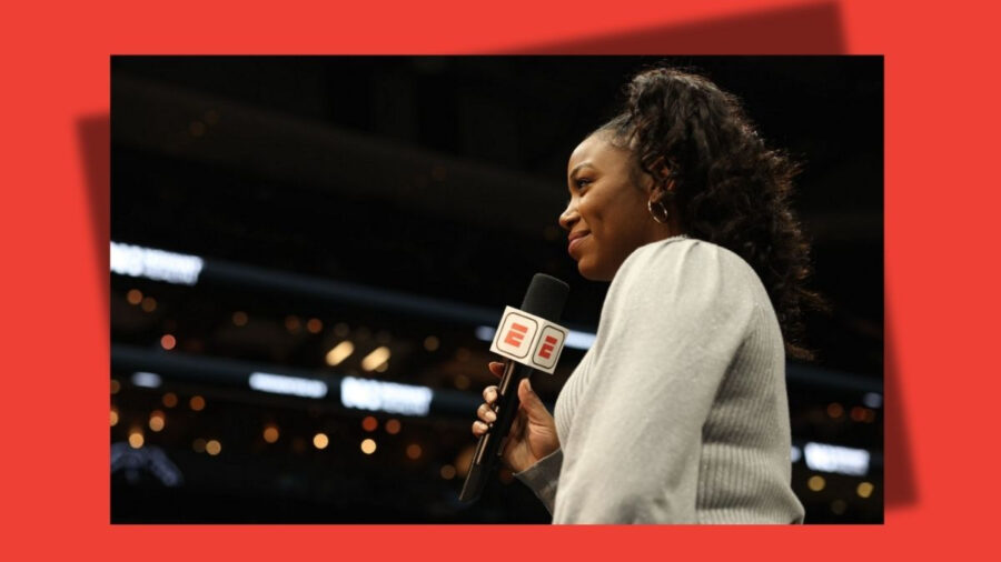 ESPN continues its annual celebration of International Women’s Day with an all-female NBA commentary booth on Friday, including ESPN commentator Angel Gray. In addition to her Friday play-by-play duties, she'll serve as a sideline reporter for two NBA games later in the week. Here, Gray takes us inside her busy NBA stretch.