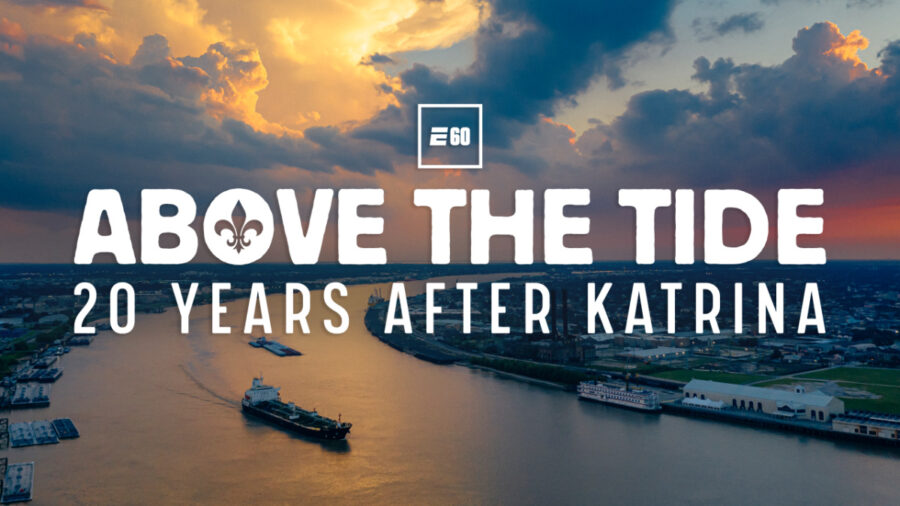 Producer, director Julian Gooden works with ESPN NFL analyst Ryan Clark to explore New Orleans' recovery with sports serving in the storytelling