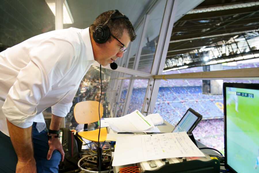 Before another Real Madrid-FC Barcelona showdown this Sunday, revisit the ESPN commentator's iconic call of Lamine Yamal's goal in the spring meeting