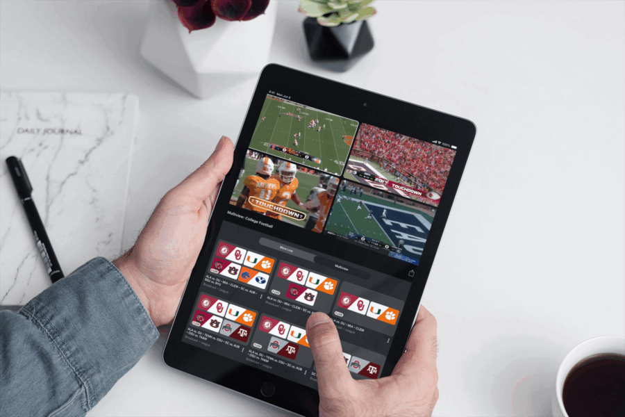 Starting today, Multiview is rolling out to mobile and tablet devices, so you can take the ultimate sports-watching experience wherever you go. Here’s what you need to know.