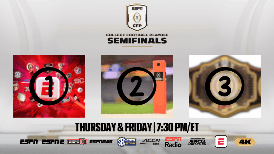 The penultimate round of the College Football Playoff has arrived and our presentation features more ways than ever to watch the action.