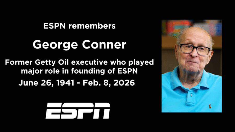 As the finance manager for Getty Oil, Conner approved an initial investment by Getty in ESPN, helping turn the idea co-founders Bill and Scott Rasmussen had for a 24/7 sports network into a reality.