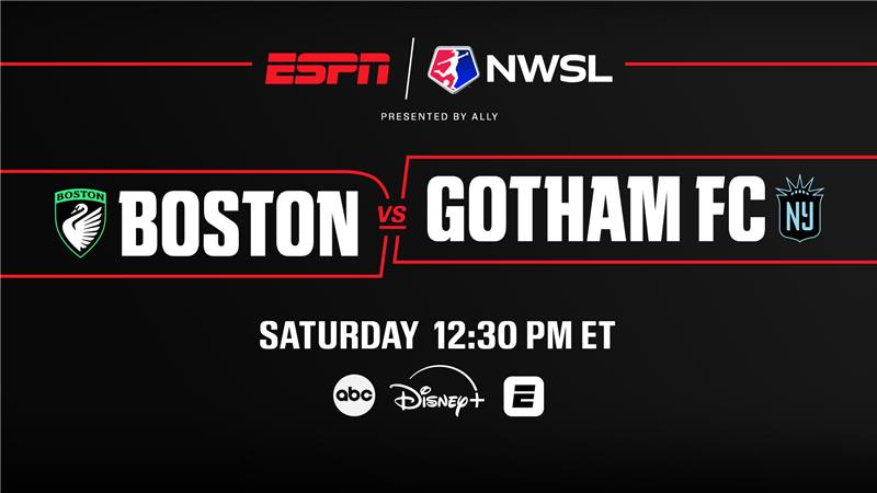 The Boston Legacy FC's league debut Saturday against defending champion Gotham FC is historic. Here's a preview of ways ESPN Social Media will capture the match
