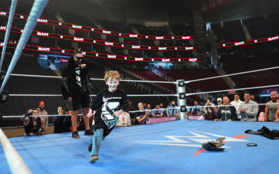 “Ledger the Great” runs the ring with WWE’s Seth Rollins