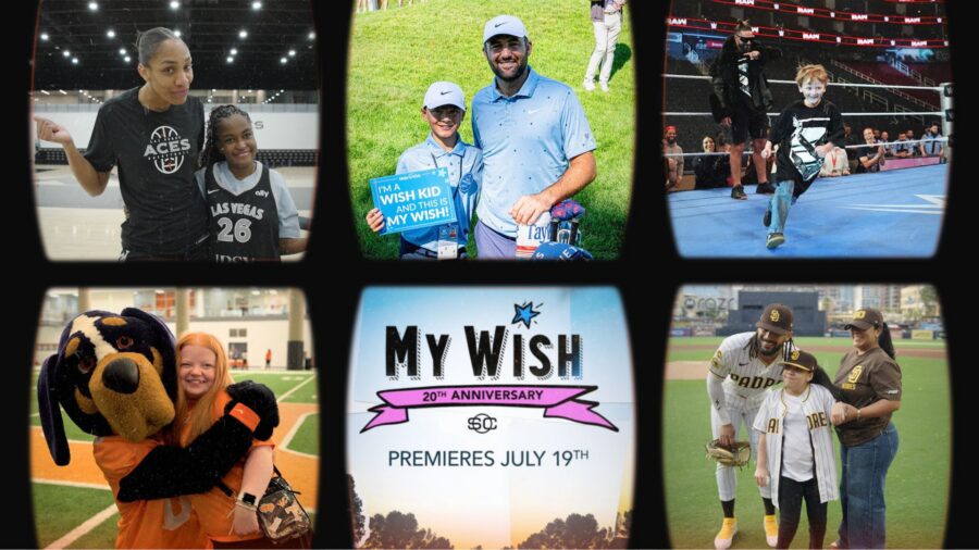Back for its 20th anniversary on Sunday, July 19, this year’s “My Wish” season features five children from across the country as well as athletes like A’ja Wilson, Scottie Scheffler, Seth Rollins, Fernando Tatis Jr. and the University of Tennessee’s Football program.